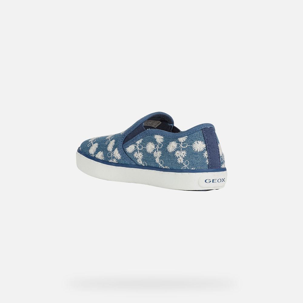 Geox Sneakers Blue Kilwi - Geox Girls Shoes - TXSQKY469